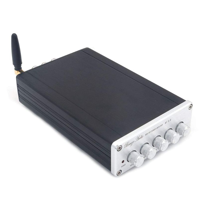 Photo 1 of DollaTek Amplifier HiFi 2.1 Channel TPA3116D2 Full Digital Audio Amplifier 50Wx2+100Wx1 Subwoofer Amplifier Bluetooth 5.0 with decoding