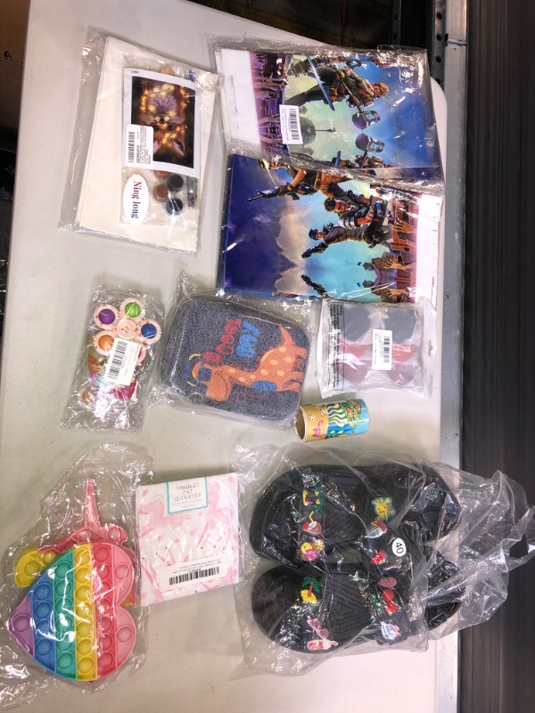 Photo 1 of GRAB BAG LOT, KIDS ITEMS , TOYS , ETC , NEW,, 10 PCS TOTAL 