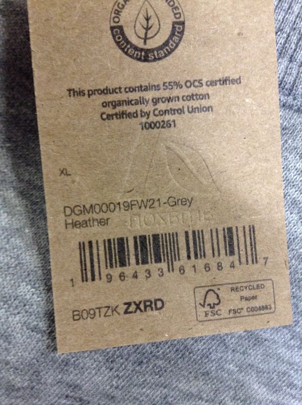 Photo 1 of AMAZON AWARE GREY CREW NECK HEATHER SWEATER - XL -