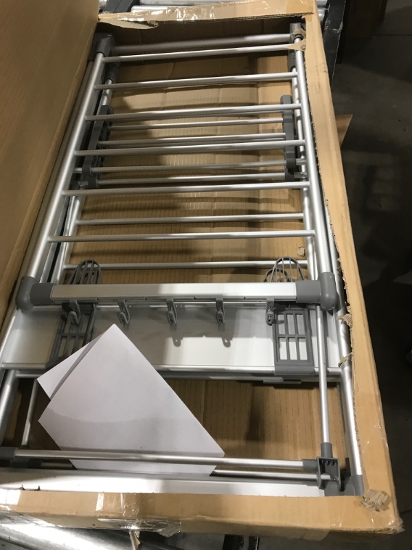 Photo 1 of Aluminum clothes drying rack