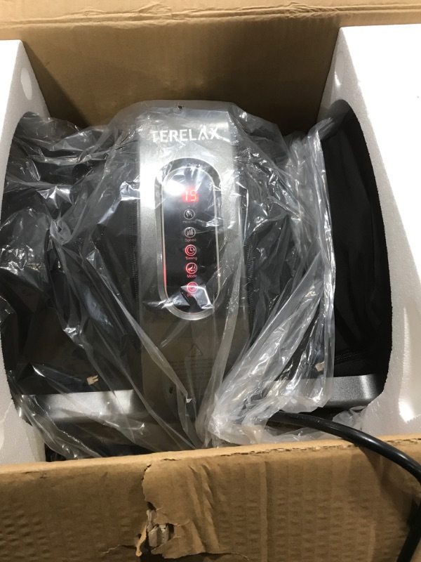 Photo 1 of Foot Massager Machine Shiatsu Foot and Calf/Leg Massager with Heat Deep Kneading Foot Pain to Improve Blood Circulation(Air-Bag Style)