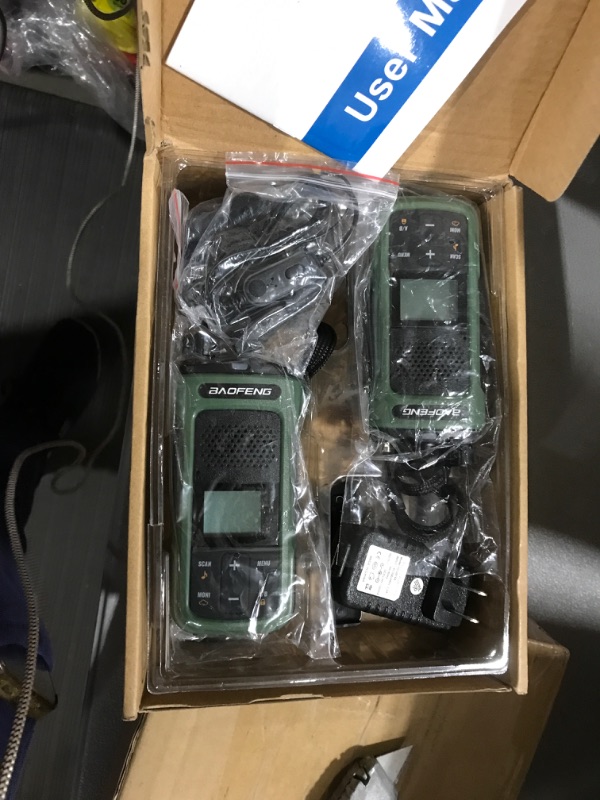 Photo 1 of BAOFENG G11S GMRS Radio, NOAA Weather Radio Walkie Talkie Rechargeable, Long Range Two Way Radio with Earpiece, DIY GMRS Repeater Channels, Rechargeable GMRS Handheld Radio, 1 Pair