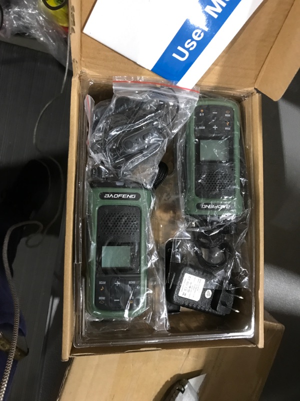 Photo 2 of BAOFENG G11S GMRS Radio, NOAA Weather Radio Walkie Talkie Rechargeable, Long Range Two Way Radio with Earpiece, DIY GMRS Repeater Channels, Rechargeable GMRS Handheld Radio, 1 Pair