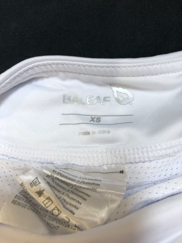 Photo 1 of BALEAF Women's Athletic Skorts Lightweight Active Skirts with Shorts Pockets Running Tennis Golf Workout Sports, XS, WHITE