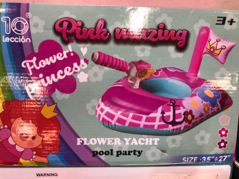 Photo 1 of 10 LECCION PINK MAZING FLOWER YACHT POOL PARTY