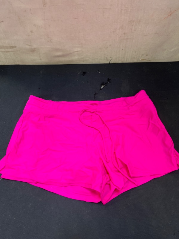 Photo 2 of Aleumdr Women's Waistband Swimsuit Bottom Boy Shorts Swimming Panty L