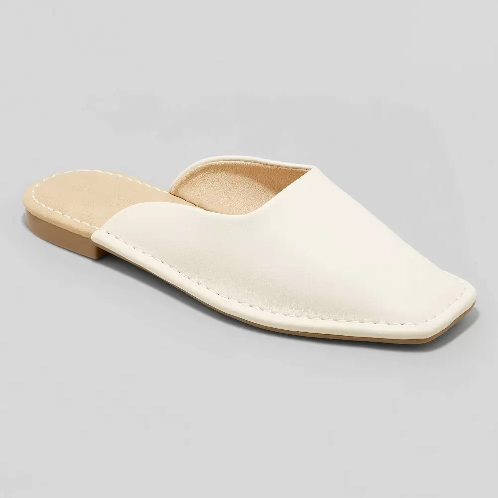 Photo 1 of  Women's Brandy Mules - Universal Thread Cream 8.5, Ivory