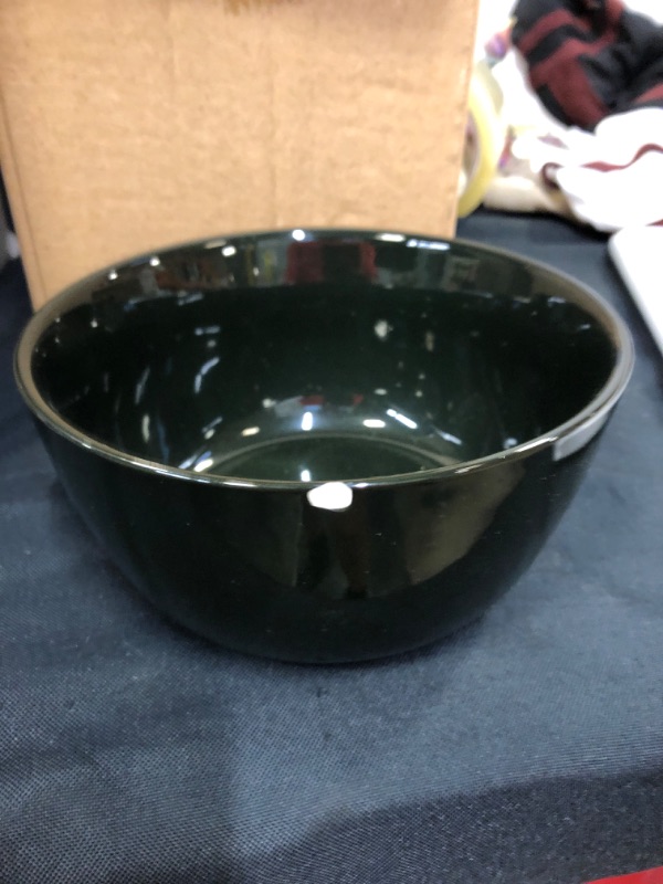 Photo 3 of 12pc Stoneware Avesta Dinnerware Set Black - Project 62