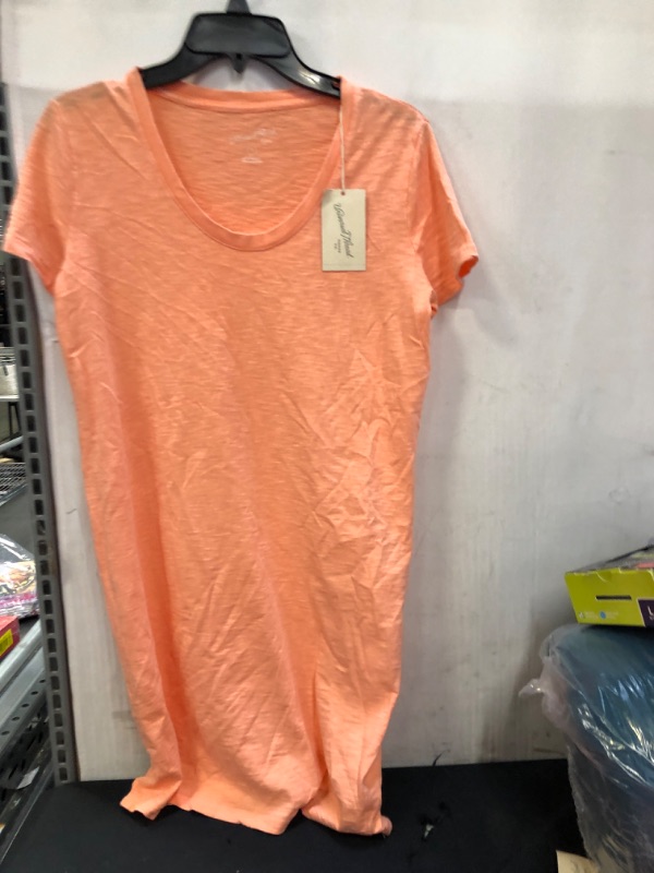 Photo 2 of 
Women's Short Sleeve T-Shirt Dress - Universal Thread™ orange size S
