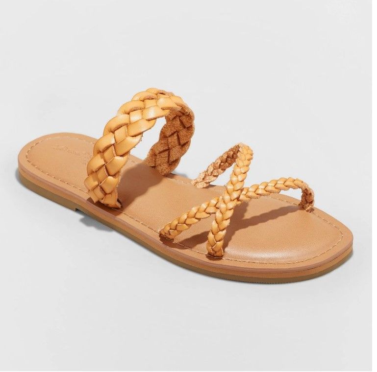 Photo 4 of 
Women's Hilda Braided Strappy Footbed Sandals - Universal Thread™ size 6 1/2
