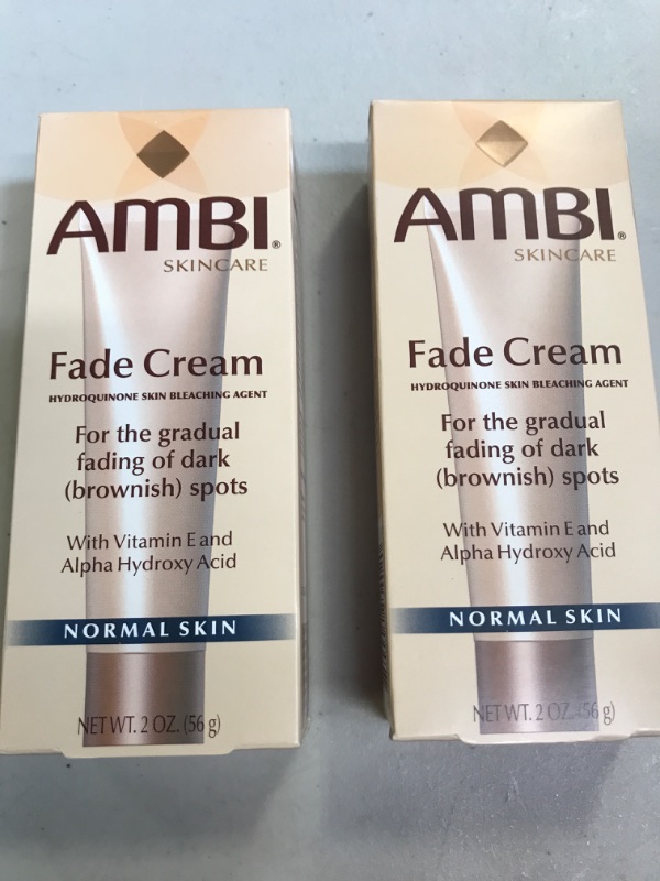 Photo 2 of Ambi Skincare Fade Cream for Normal Skin, Dark Spot Remover for Face & Body, Treats Skin Blemishes & Discoloration, Improves Hyperpigmentation, Corrector, 2 Oz... 2 COUNT ...EXP 02/2024