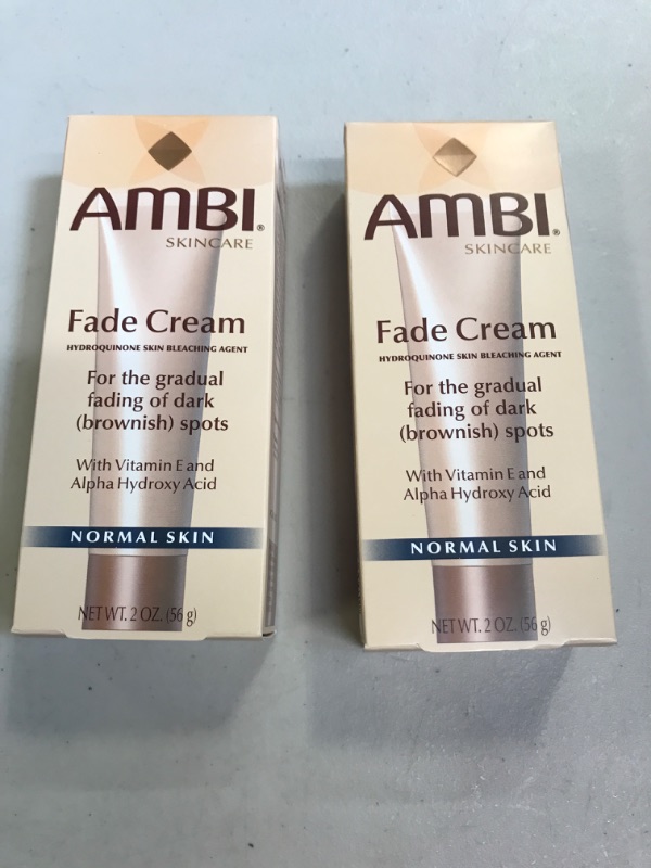 Photo 2 of Ambi Skincare Fade Cream for Normal Skin, Dark Spot Remover for Face & Body, Treats Skin Blemishes & Discoloration, Improves Hyperpigmentation, Corrector, 2 Oz... 2 COUNT ...EXP 02/2024