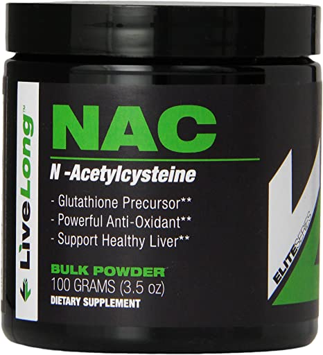 Photo 1 of Pure N-Acetyl L-Cysteine (NAC) Powder - Liver Health and Cellular Support, Bulk Supplements, NAC for Bodybuilding and General Wellness and Antioxidant Supports Glutathione, 3.5 Ounce BB 08/2024