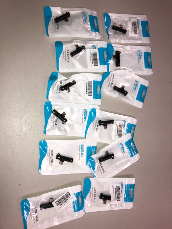 Photo 1 of LOT OF USB CABLE CONNECTOR FOR 4G 5G 5S 8G NOTE3 V8 MICRO 5P , 12 COUNT 