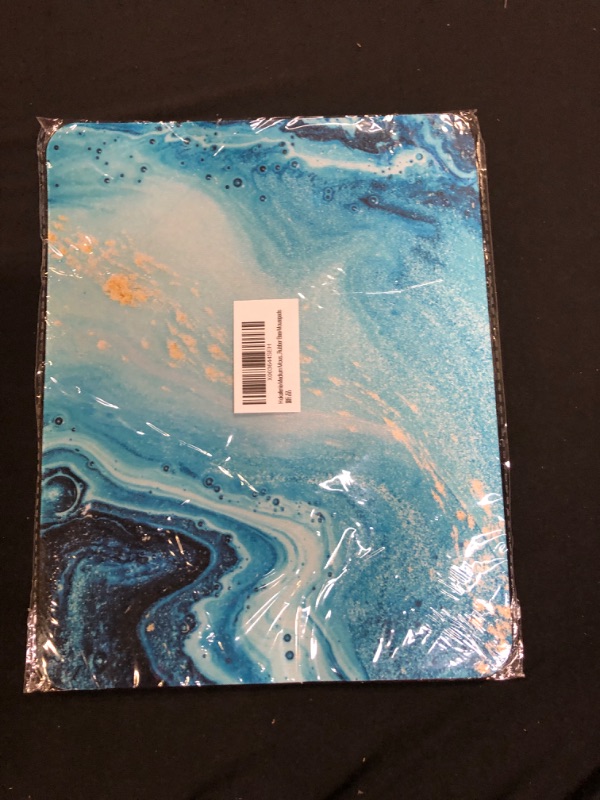 Photo 2 of Mouse Pad 8 x 10 Inch ,Teal Marble Design