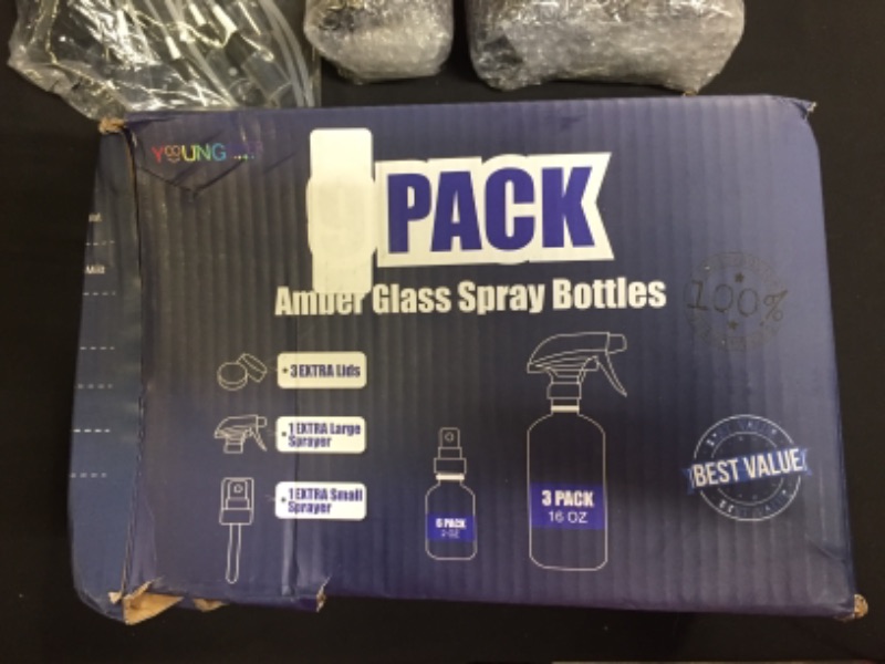 Photo 1 of 9 PACK SPRAY BOTTLES VARIETY SIZES---SEALED WRAPPED