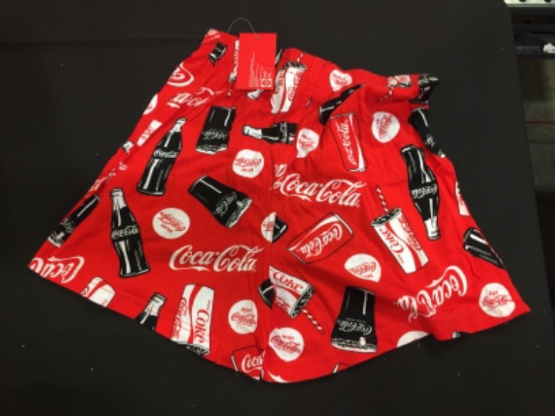 Photo 2 of COCA-COLA SHORTS---SIZE S(28-30)---USED