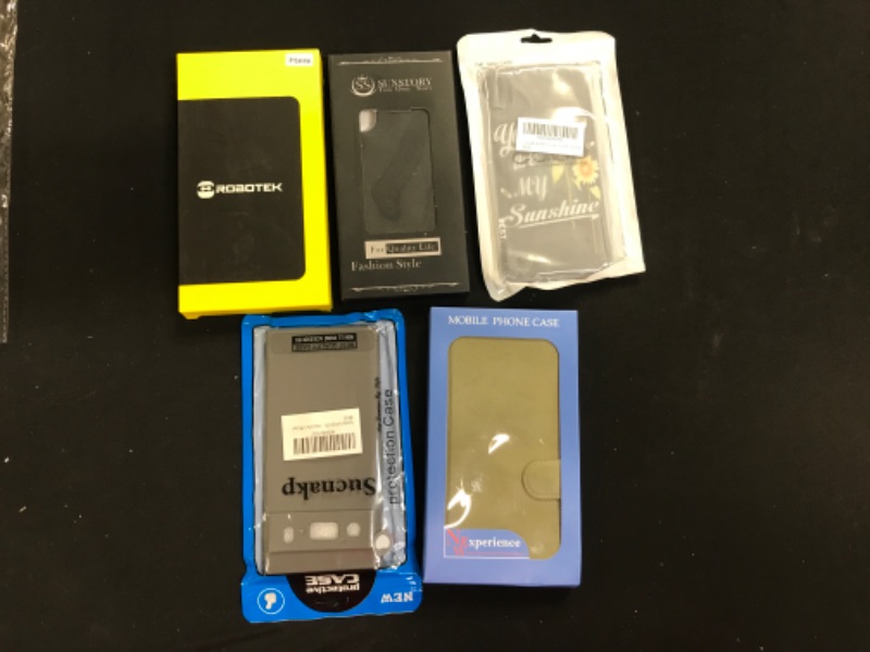 Photo 1 of MISC. PHONE CASE BUNDLE----AS IS