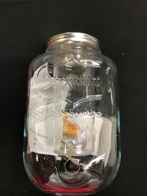 Photo 2 of 1 GALLON GLASS DRINK DISPENSER