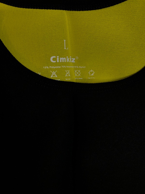 Photo 3 of Cimkiz Sauna Vest for Man Neoprene Sweat Vest Weight Lose Sweat