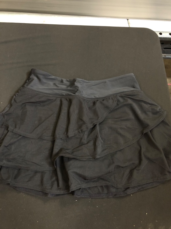 Photo 2 of Aleumdr Women's Waistband Layered Swimdress Ruffle Swim Skirt Swimsuit Bottom
