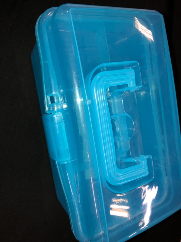 Photo 2 of Clear Blue Multipurpose First Aid CONTAINERS 