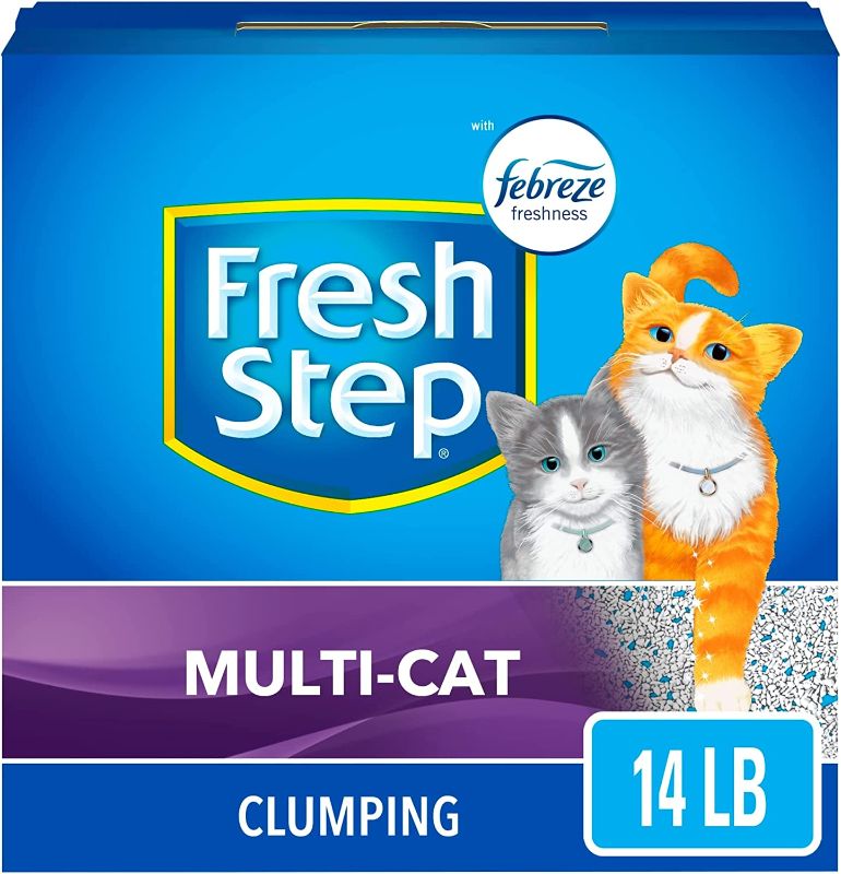 Photo 1 of 02049 14 Lb. Multi-Cat Scoopable Scented Cat Litter