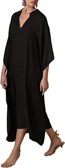 Photo 1 of Bsubseach Women Kaftan Dresses Caftan Loungewear Maxi Dress Swimsuit Cover Up Beachwear
NO SIZE.