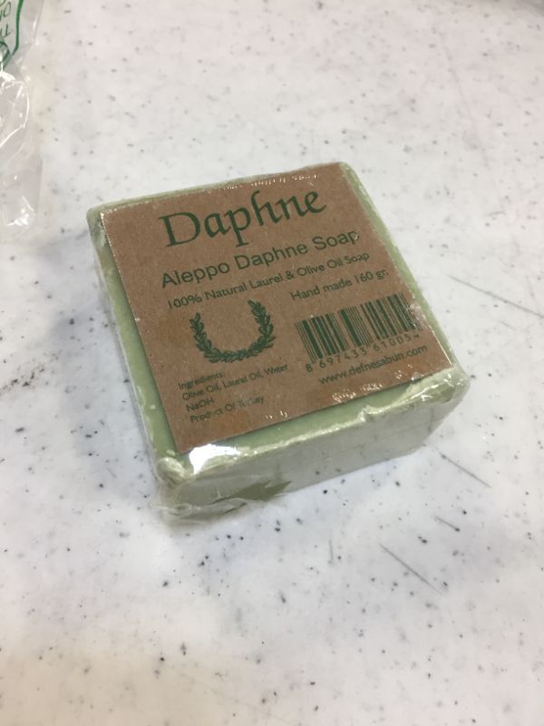 Photo 2 of Aleppo Soap Bar - Handmade - 100% Pure Natural