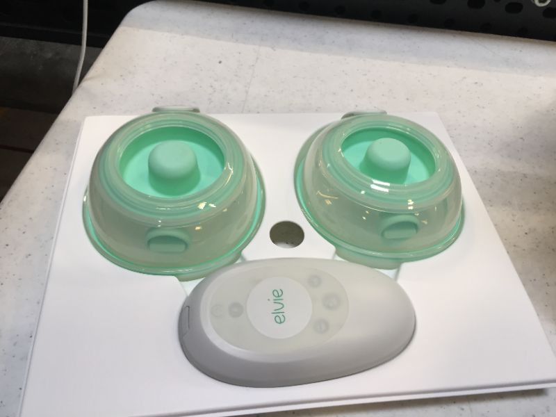 Photo 2 of Elvie Stride Plus Hospital-Grade App-Controlled Breast Pump with 3-in-1 Carry Bag | Hands-Free Wearable Electric Breast Pump with 2-Modes & 5oz Capacity per Cup
