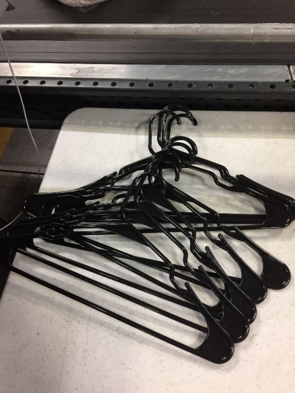 Photo 1 of 10 pack black hangers