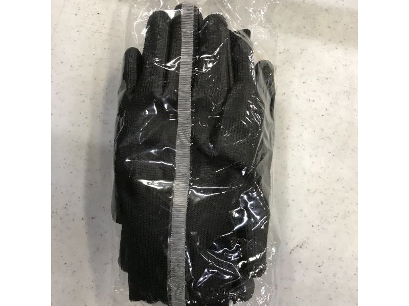 Photo 1 of 3PRS, KORECA, CUT RESISTANT GLOVES, Level 5 Protection, Flexible & Durable Black--size M
