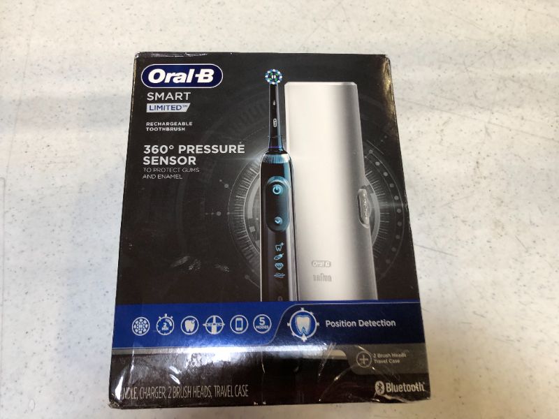 Photo 5 of Oral-B Smart Limited Electric Toothbrush, Black
