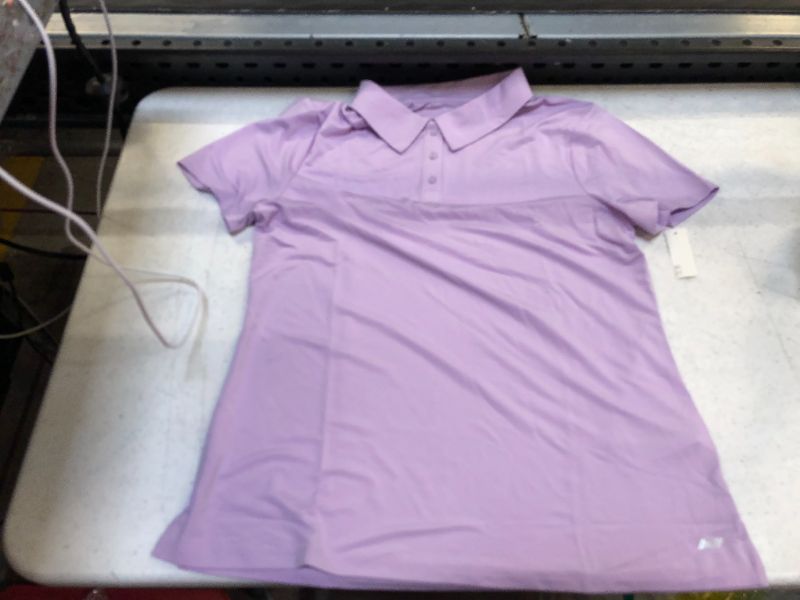 Photo 1 of Amazon Essentials women's purple shirt size M