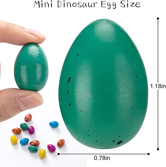Photo 2 of 24 Pcs Dinosaur Eggs Dino Egg Toys Grow In Water Hatching Crack Magic Hatching Growing Dinosaur Eggs Jurassic Dinosaur Party Favors Novelty Toy For Kids Toddlers Boys Girls
