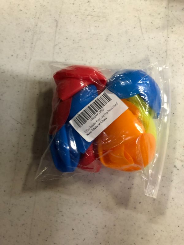 Photo 1 of 12PCS Reusable Water Balloons, Reusable Balloons Rapid Fill Kids Toys for Water Bomb Game Fight Sports Fun Party (Color 1)
