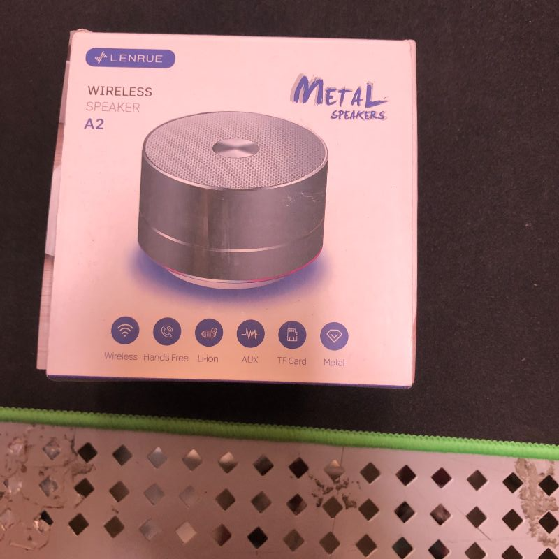 Photo 2 of LENRUE Portable Wireless Bluetooth Speaker with Built-in-Mic