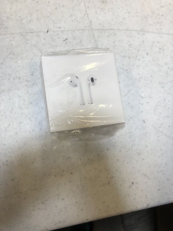 Photo 4 of Apple AirPods (2nd Generation) Wireless Earbuds with Lightning Charging Case Included. Over 24 Hours of Battery Life, Effortless Setup. Bluetooth Headphones for iPhone
