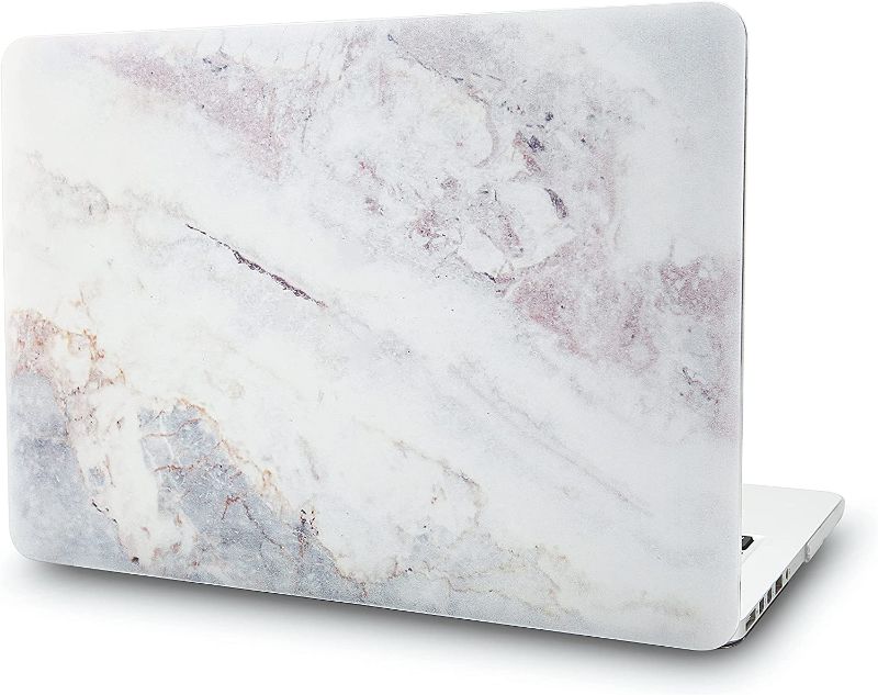 Photo 1 of KECC Compatible with MacBook Air 13 inch Case (2010-2017 Release) A1369/A1466 Protective Plastic Hard Shell (White Marble 2)