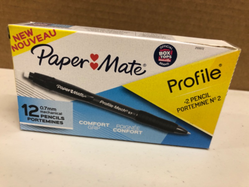 Photo 2 of Newell Brands PAP2101972 7 mm Paper Mate Profile Mechanical Pencils - Pack of 12pcs
