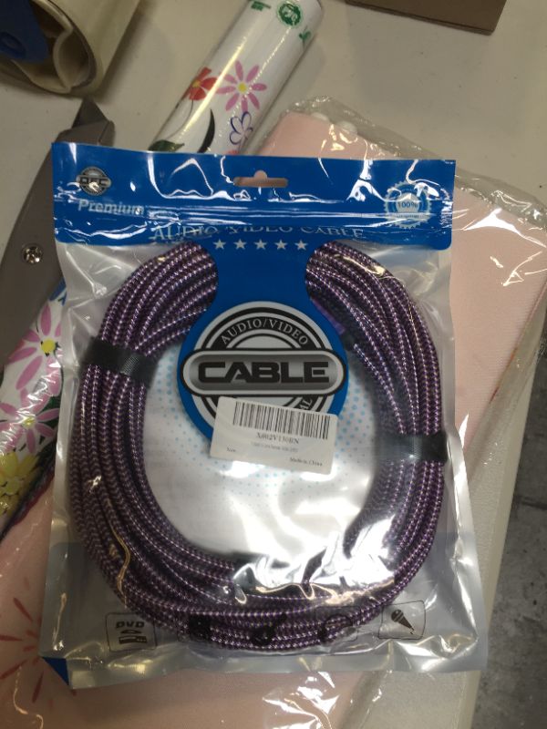 Photo 1 of 3.5MM TO 2RCA FEMALE CABLE 2.5FT