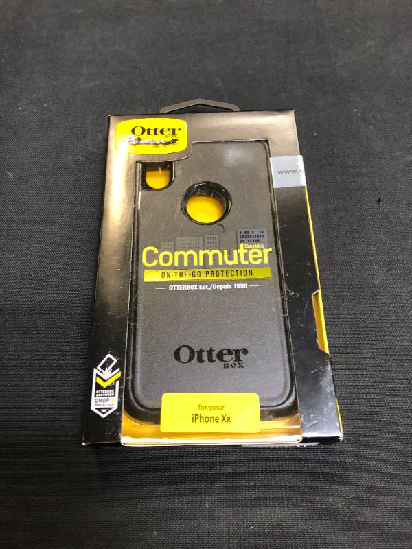 Photo 2 of OTTERBOX COMMUTER SERIES Case for iPhone Xr - Retail Packaging - BLACK
