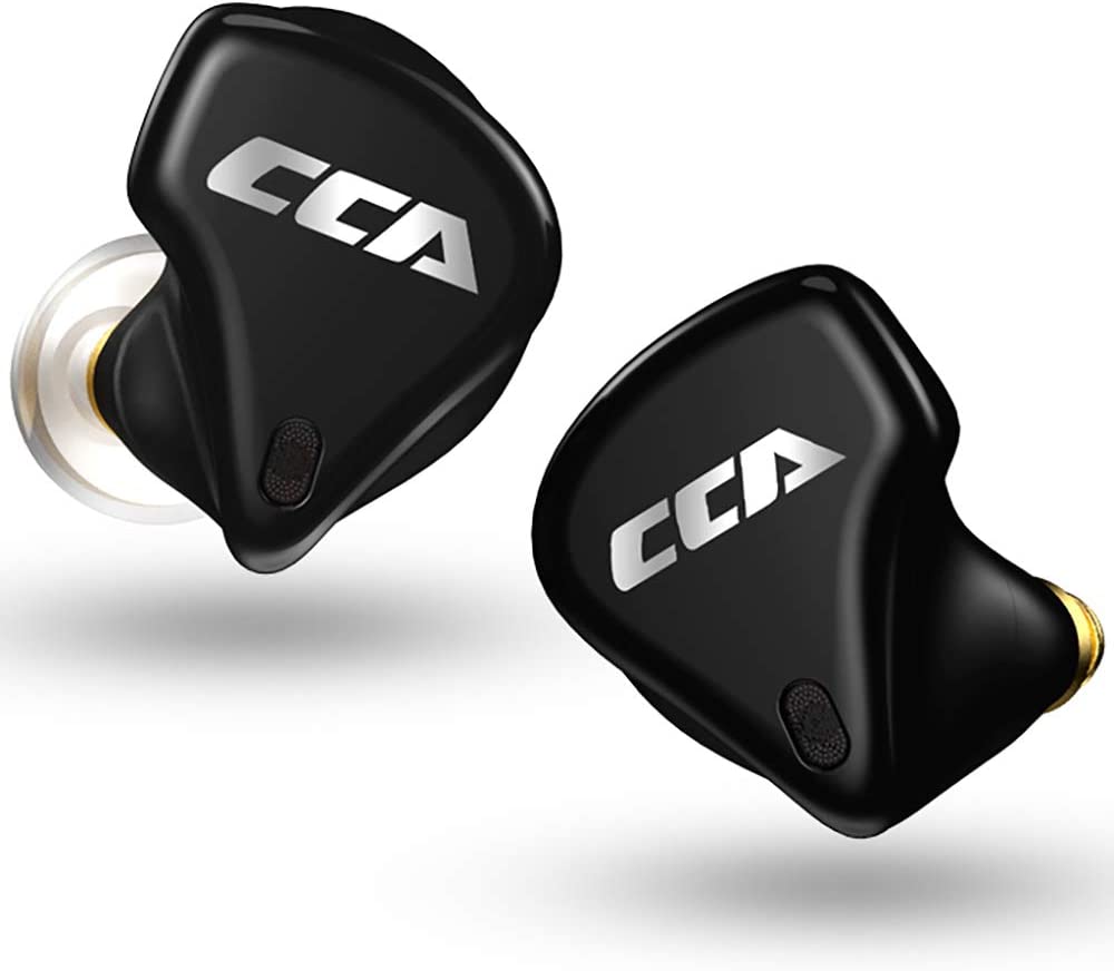 Photo 1 of CCA CX10 TWS True Wireless Bluetooth 5.0 Earbuds with Mic, HiFi Stereo in Ear Earphones, 1DD+4BA Noise Isolating Hedsets, Lightweight Sport Headphones for Cell Phone/Game/Music (Black)---FACTORY SEALED---