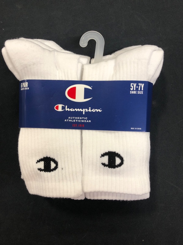 Photo 2 of Champion Kid's Sock Multipacks 5Y-7Y SHOE SZ