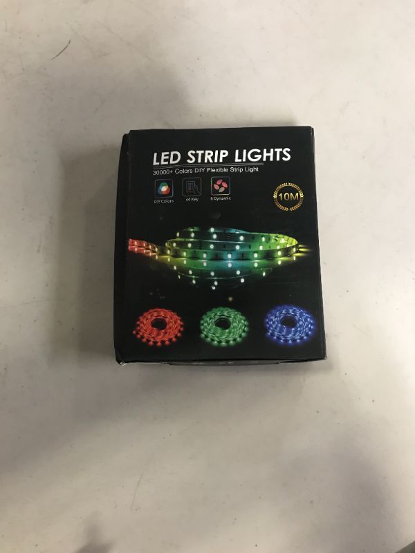 Photo 2 of LED Strip Lights 32.8ft, Color Changing Strip Light with 44 Keys Remote, Multiple Colors and Dynamic Modes Decor Lighting for Room, Party, Festival