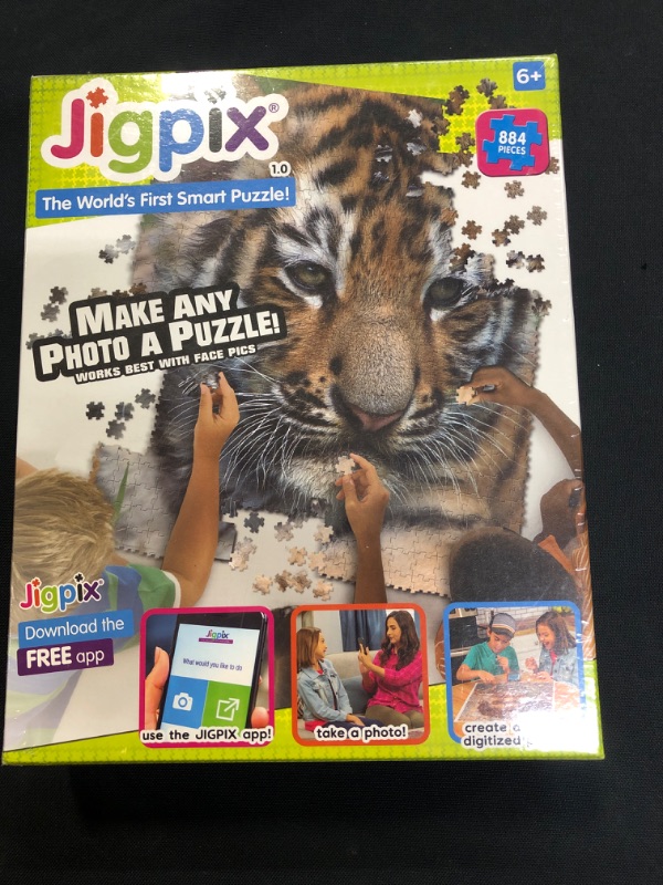 Photo 2 of Commonwealth Toys Jigpix Smart Puzzle, Multicolor