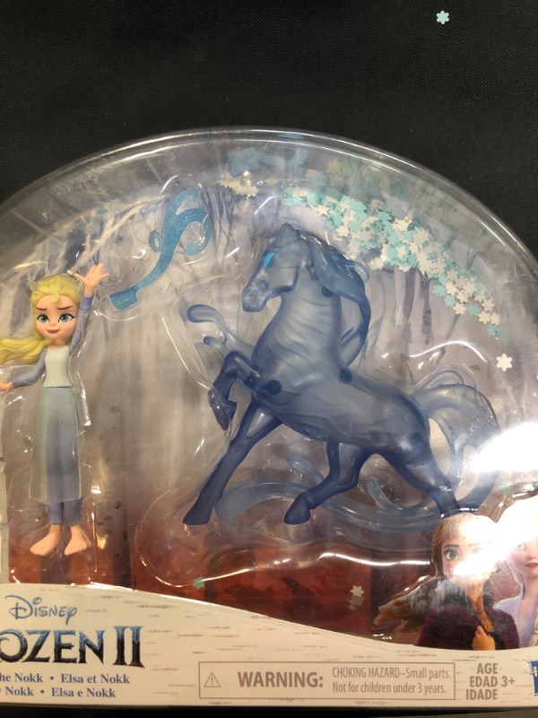 Photo 2 of Disney's Frozen 2 Elsa Small Doll and Nokk Figure