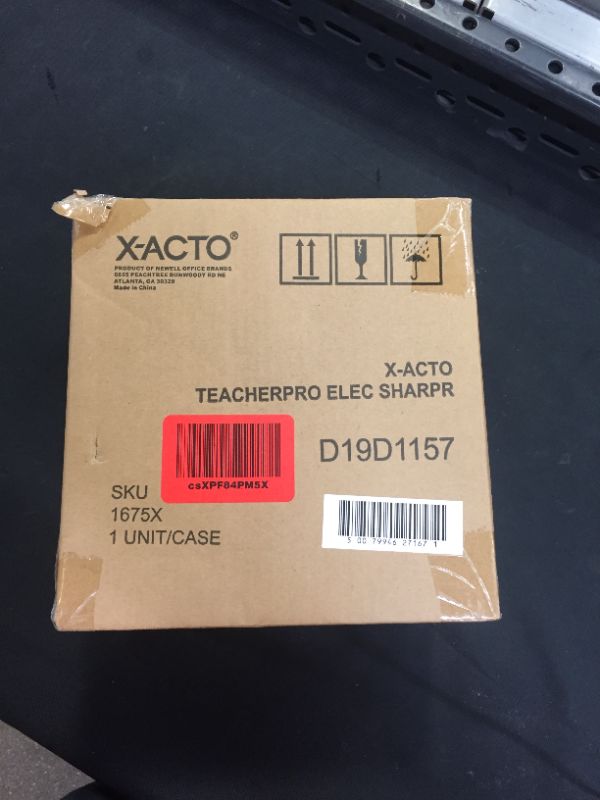 Photo 2 of X-acto TeacherPro Classroom Electric Pencil Sharpener, Blue (EPI1675X)
