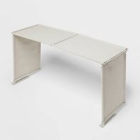 Photo 1 of 26" Foldable Shelf Divider Gray - Brightroom