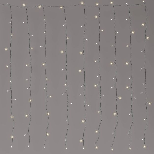 Photo 1 of 100ltr LED Plug-in Curtain String Lights with Clips - Room Essentials™